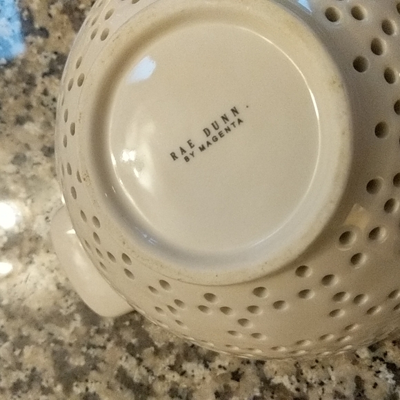 Small Rae Dunn Fruit Strainer Bowl - Picture 2 of 2